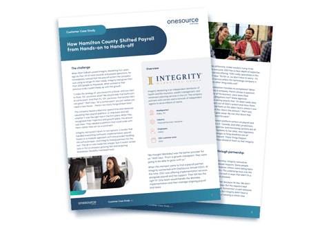 Image of a case study discussing payroll solutions Image of a case study discussing payroll solutions