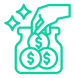 icon of a hand picking coins out of a jar