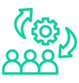 icon depicting employee optimization