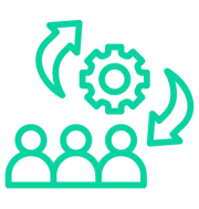 icon depicting employee optimization
