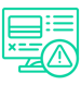 Image of an icon with a computer error