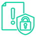 icon of data security issue