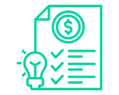 image of a financial checklist